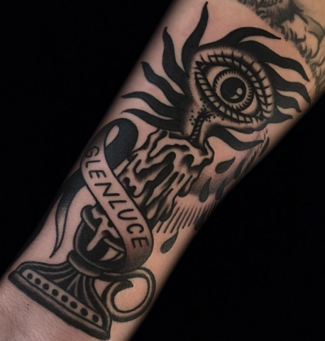 Austin Maples Idle Hand Tattoo